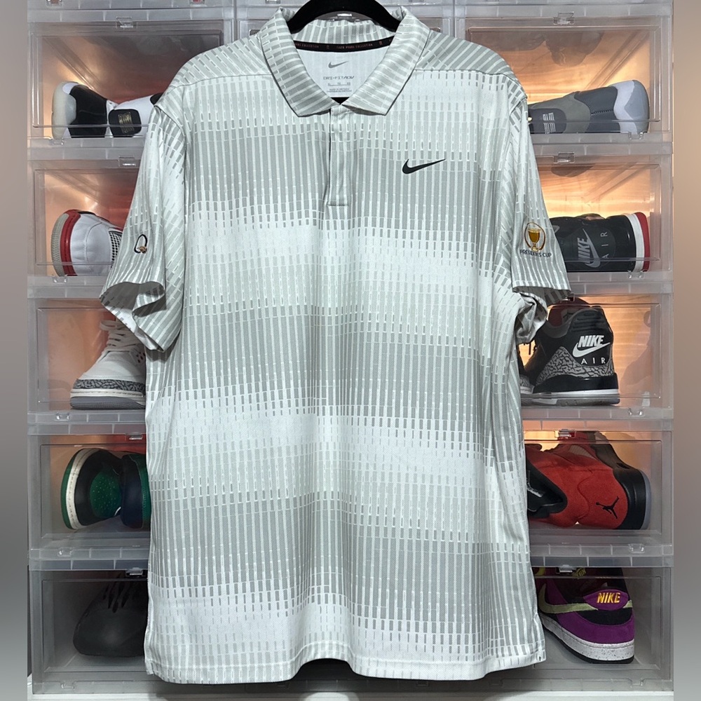 Nike Tiger Woods Presidents Cup Dri-Fit ADV Polo Shirt XL